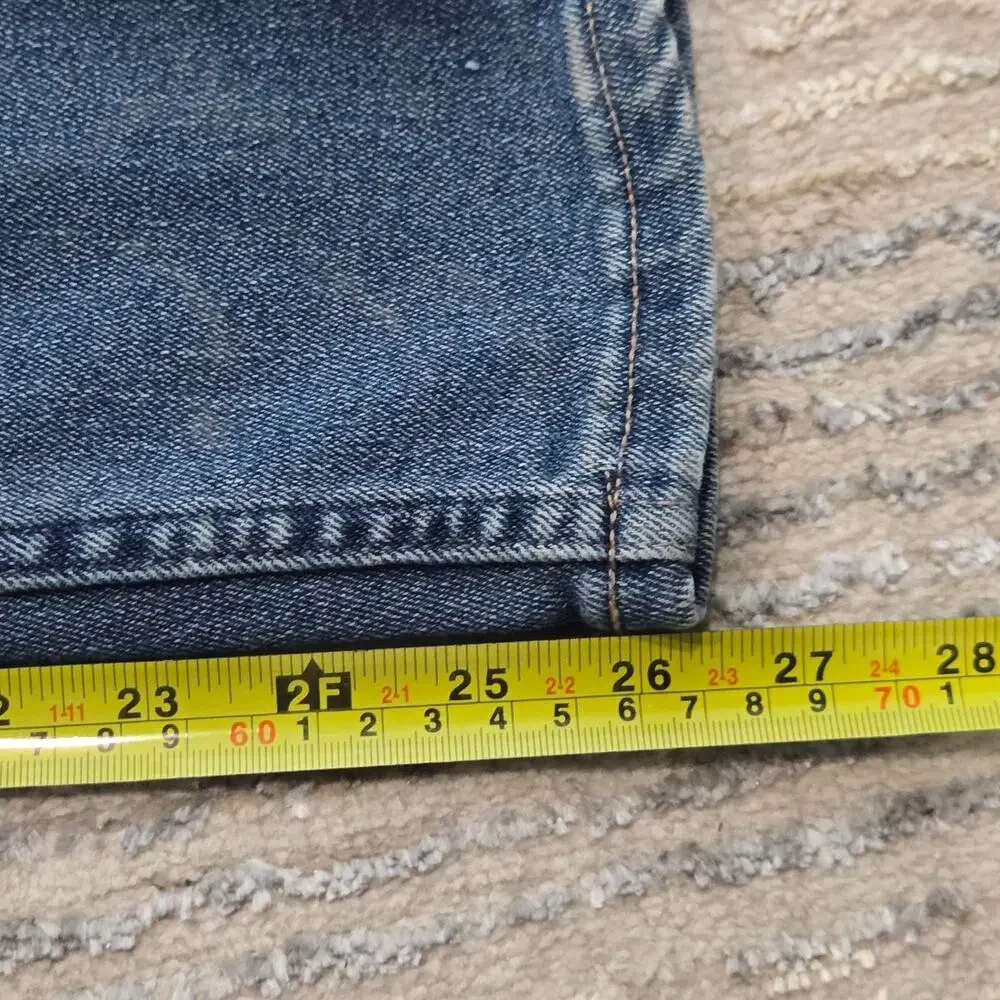 Free People Skinny Denim Jean Overalls‎ Bibs Mid Rise 27 OB824322